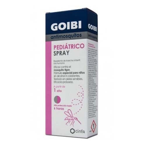 Goibi pediatrico repelente de insectos (1 spray 100 ml)